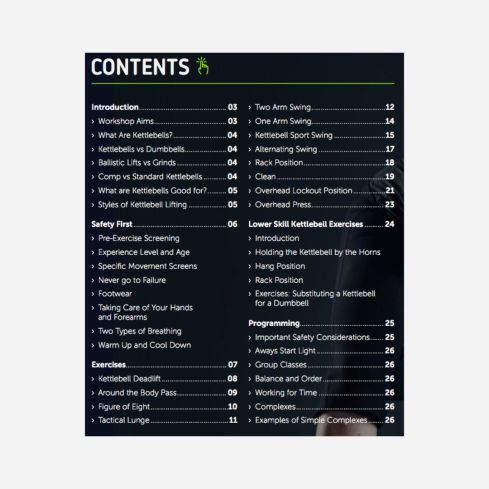 Kettlebell Lifting Level 1 - EBook