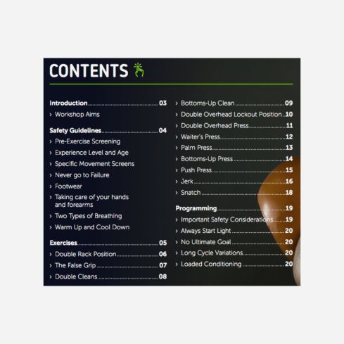 Kettlebell Lifting Level 2 - EBook