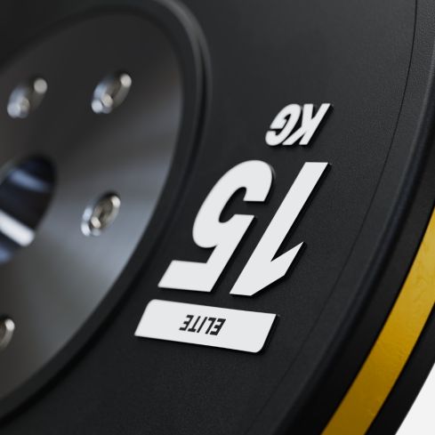 15kg Elite Bumper Plate
