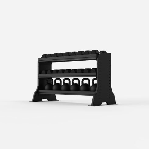 Modular Racking - Short Dumbbell / Kettlebell Rack