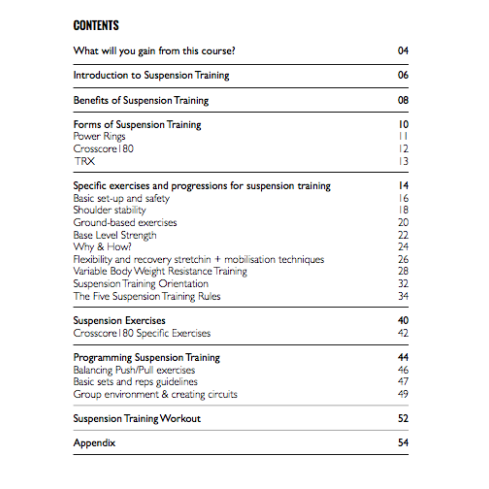 SuspensionTraining Manual - Ebook