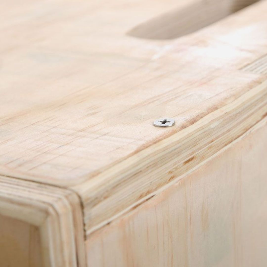 3-in-1 Plyometric Box - Wooden