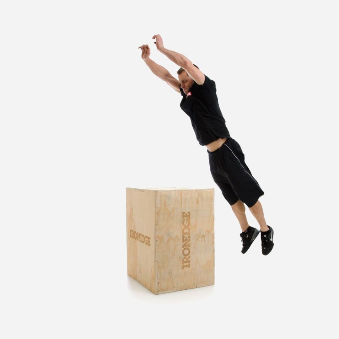 3-in-1 Plyometric Box - Wooden
