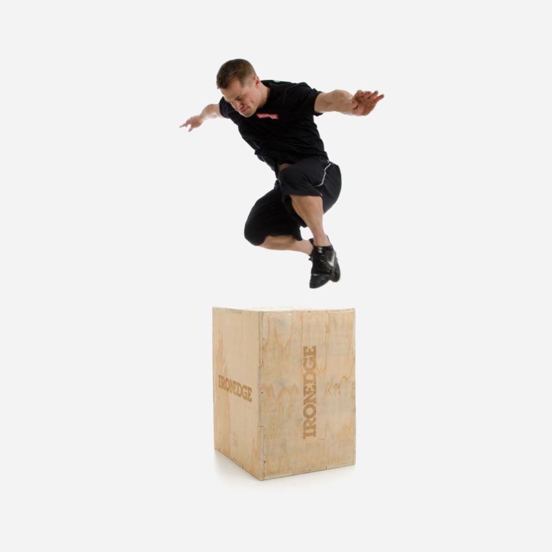 3-in-1 Plyometric Box - Wooden