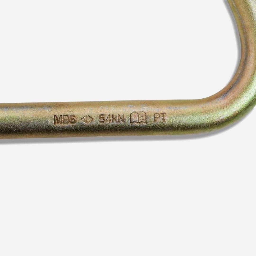 Carabiner High Tensile Steel Screw Gate