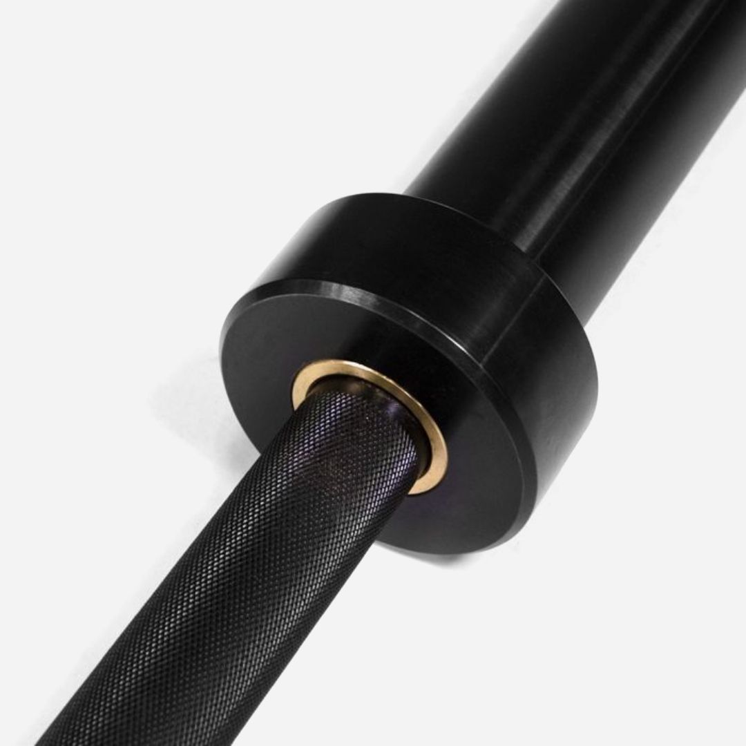 15kg Black Hard Chrome Barbell (Bearing)