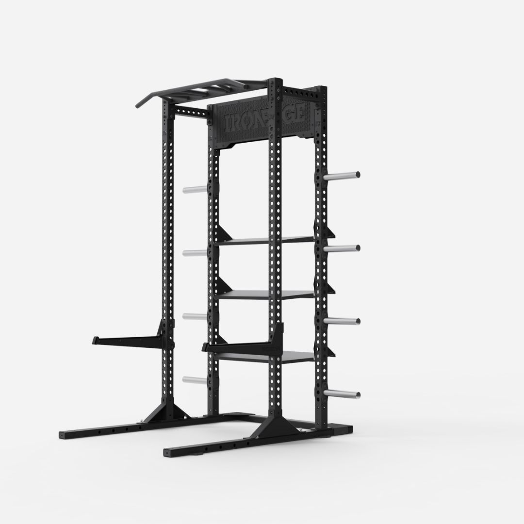 Assault Rack Pro Short with Shelving