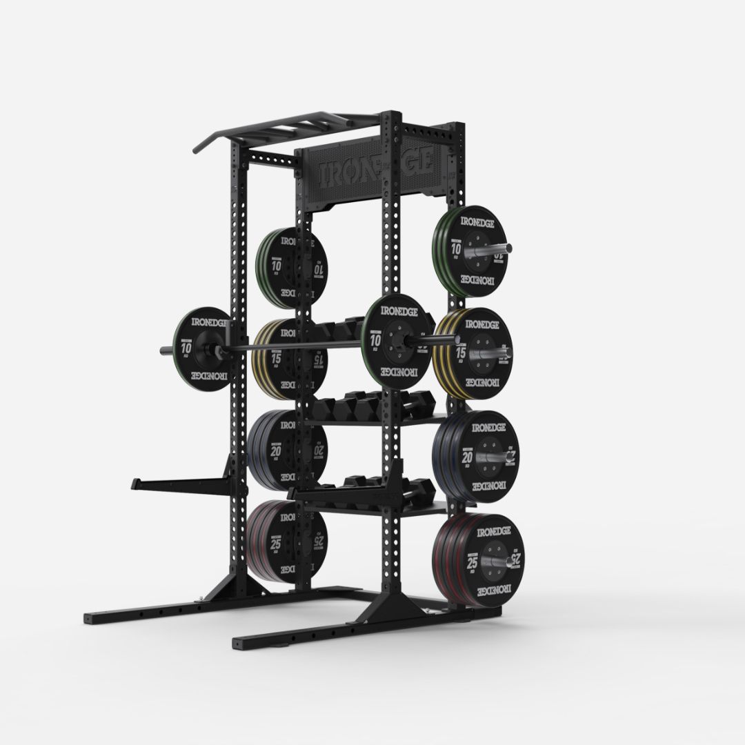 Assault Rack Pro Short with Shelving