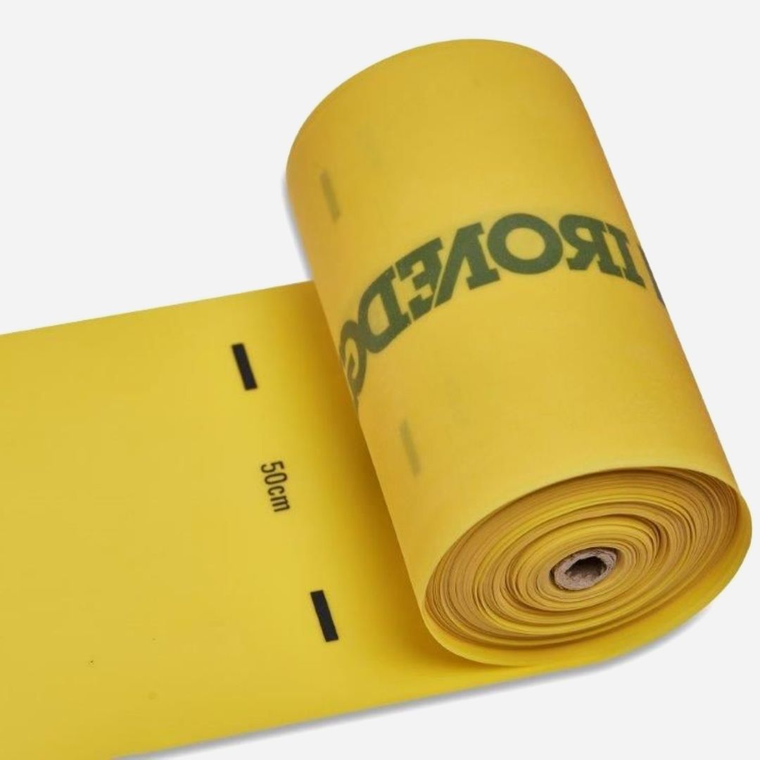 Flat Resistant Band 23m - Yellow - Medium