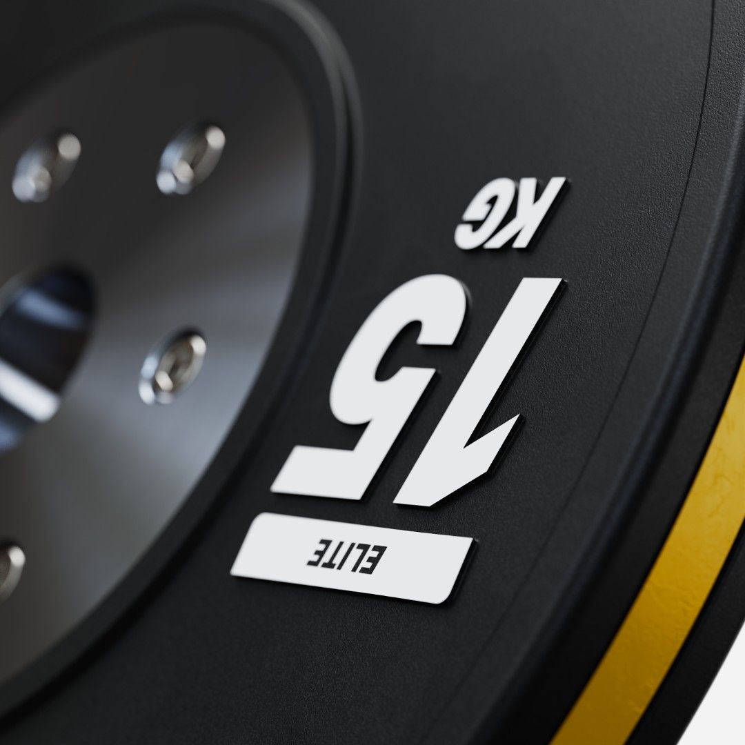 15kg Elite Bumper Plate