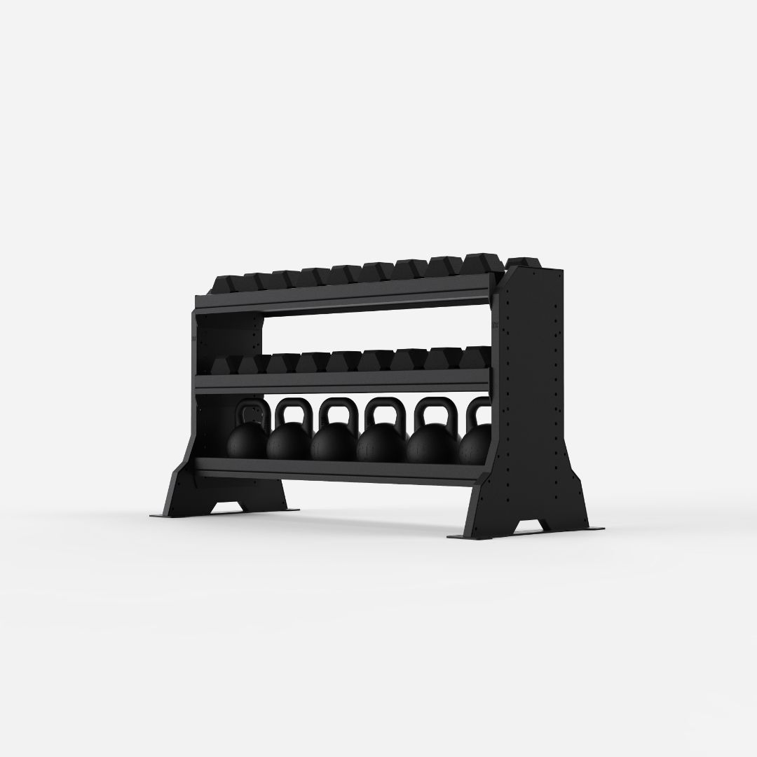 Modular Racking - Short Dumbbell / Kettlebell Rack