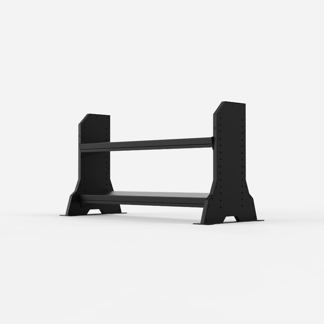 IE Hex Head Dumbbell Set 42.5-60kg (Pairs) with Rack