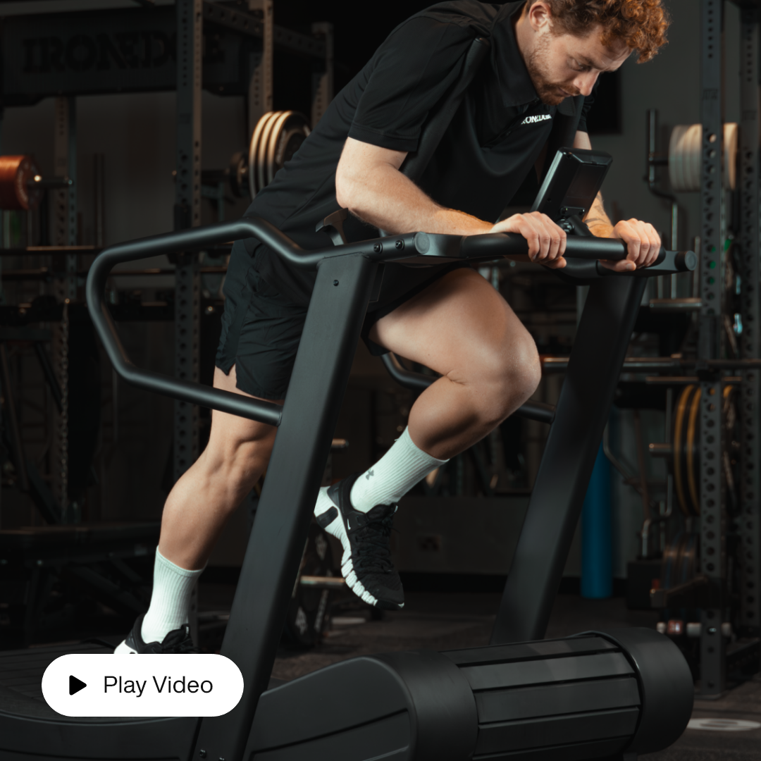 Iron Edge Curved Treadmill - Resistance