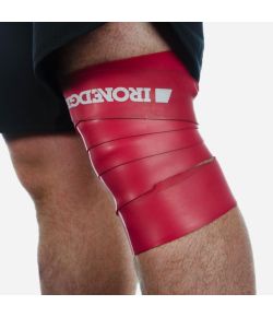 IronEdge 7 Foot Compression Band on knee
