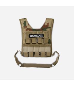 IronEdge 20kg Power Vest Camo Front