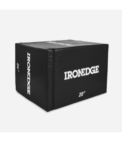 IronEdge REPLACEMENT COVER- 3 In 1 Foam Plyometric Box Black
