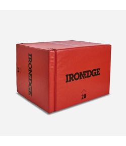 IronEdge REPLACEMENT COVER- 3 In 1 Foam Plyometric Box Red