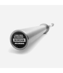 15kg Hard Chrome Eco Barbell with Bearing Sleeve
