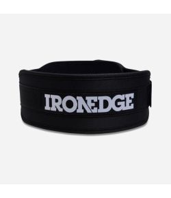 IronEdge Nylon Weightlifting Belt Black